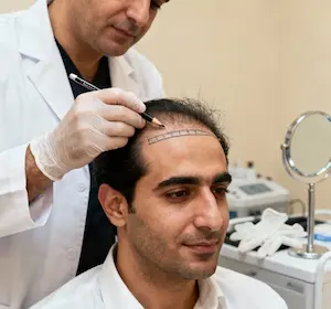 طراحی خط رویش مو